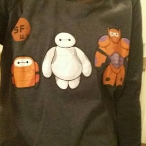 Baymax Slouched Neck Shirt